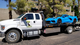 Freeway Towing & Storage Flatbed Towing Chevrolet Corvette near Peoria, Az